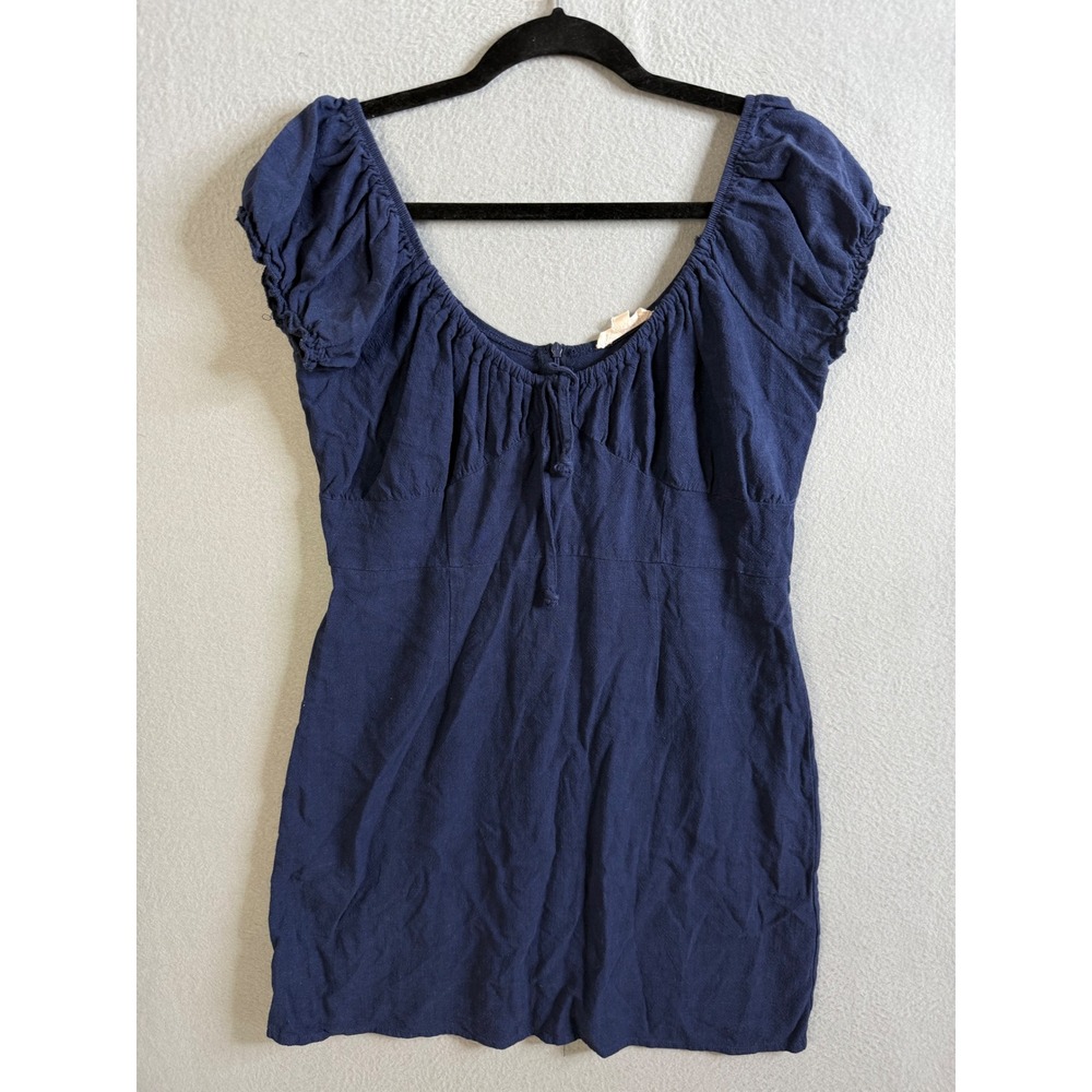 L.A. Hearts Dress Women's Large Mini Dress Short Sleeve Casual Summer Sundress